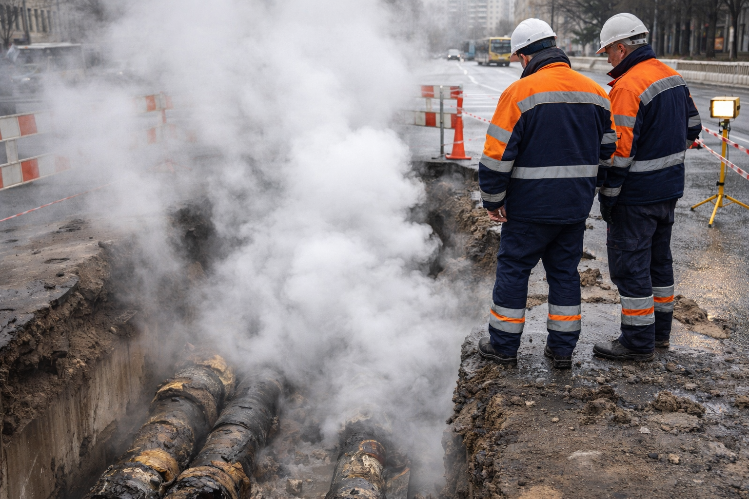 Awaria ciepłownicza