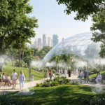 klimatyzowany las w w katarze