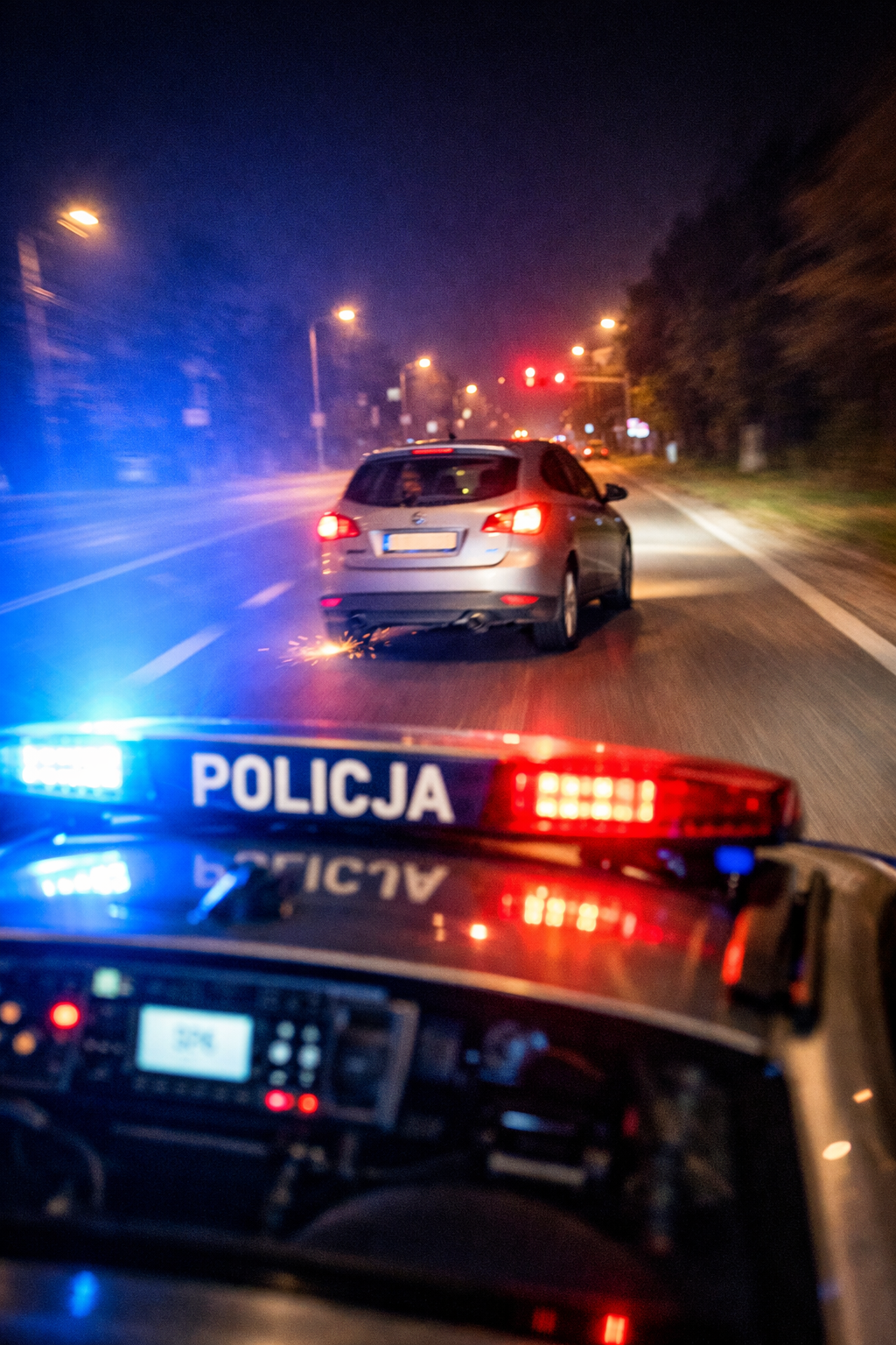 pościg policyjny