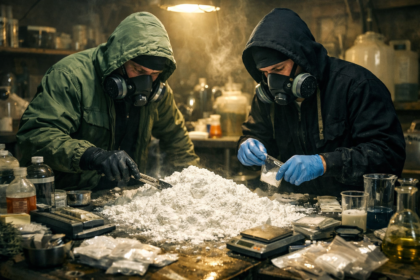 produkcja narkotyków