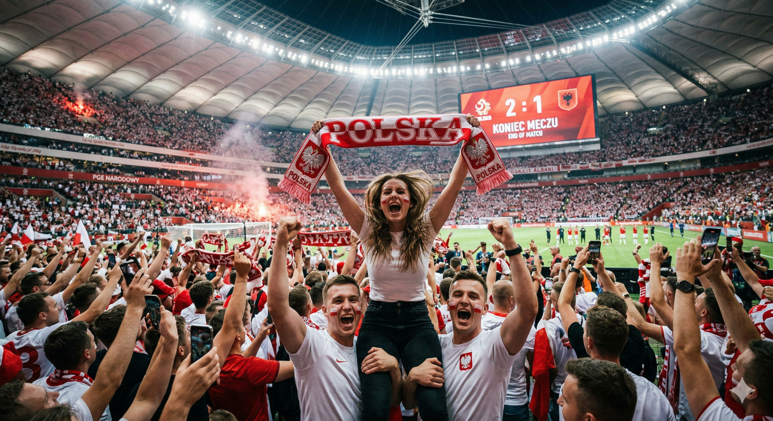 Zwyciestwo Polski nad Albania