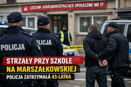 Strzały w centrum Warszawy