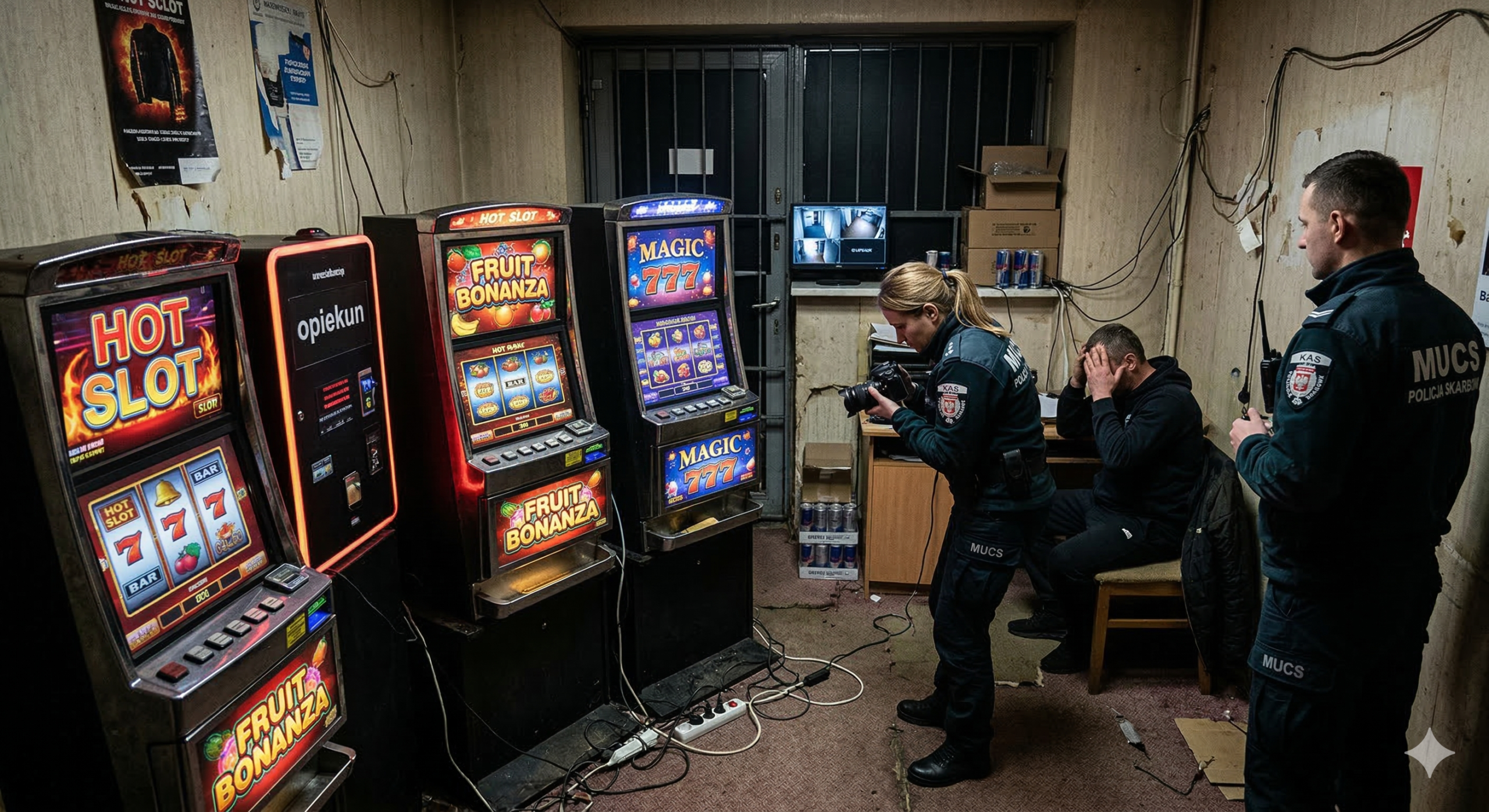 Nalot na nielegalne "hotspoty" w Warszawie