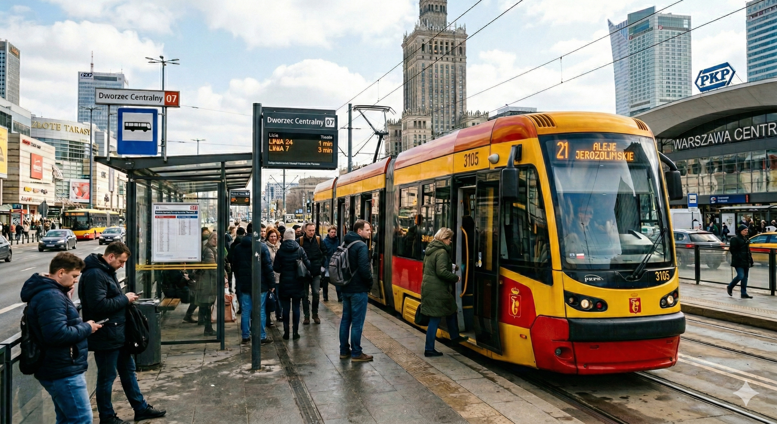 nożownik z tramwaju w warszawie złapany