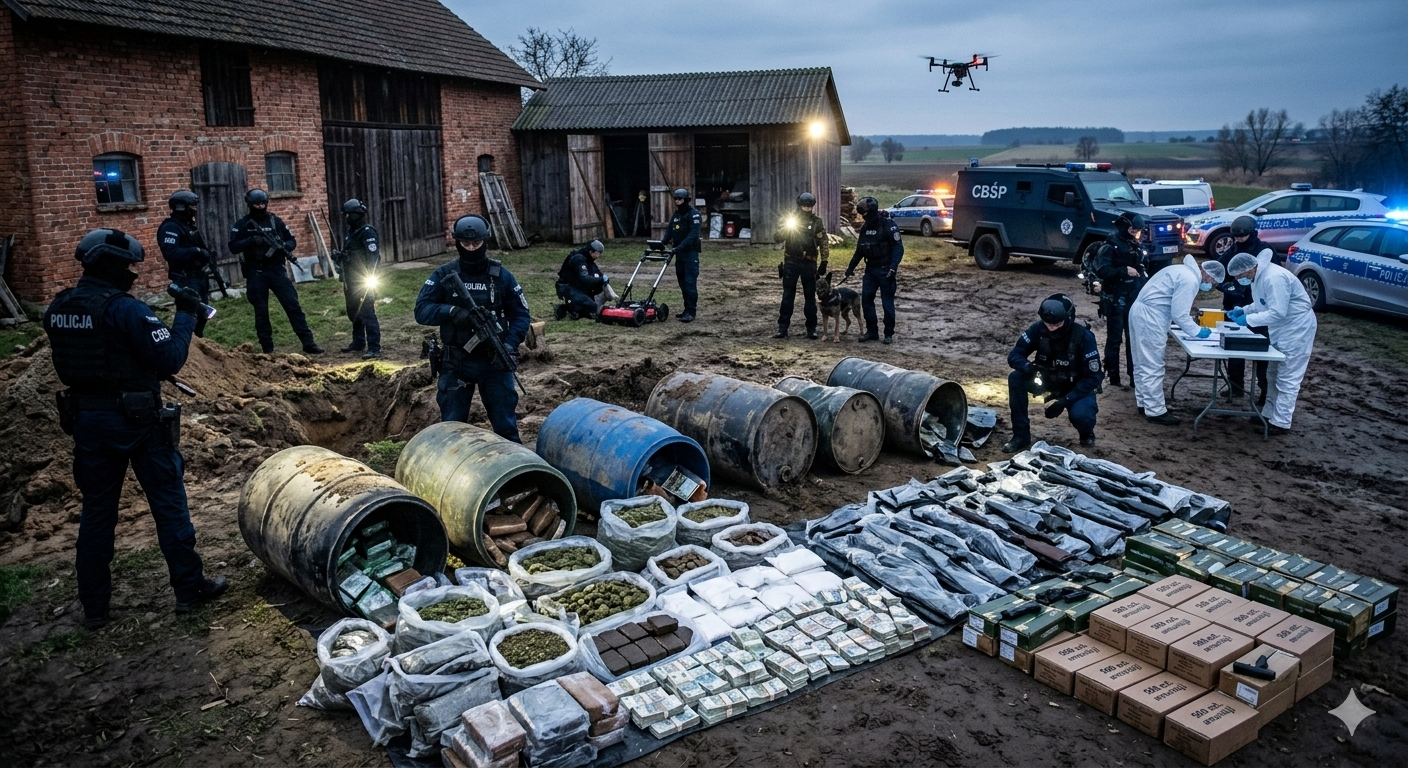 CBŚP zatrzymali handlarzy narkotyków