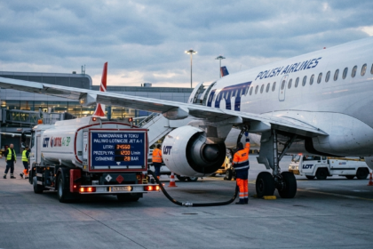 tankowanie samolotu