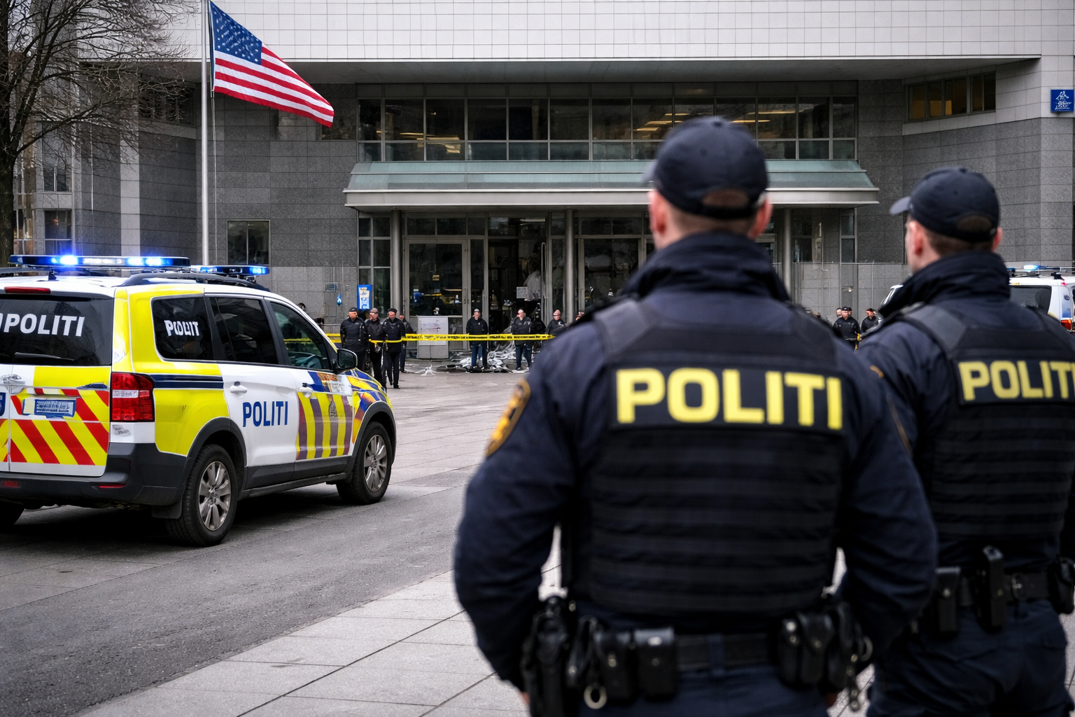 Zamach w ambasadzie USA w Norwegii