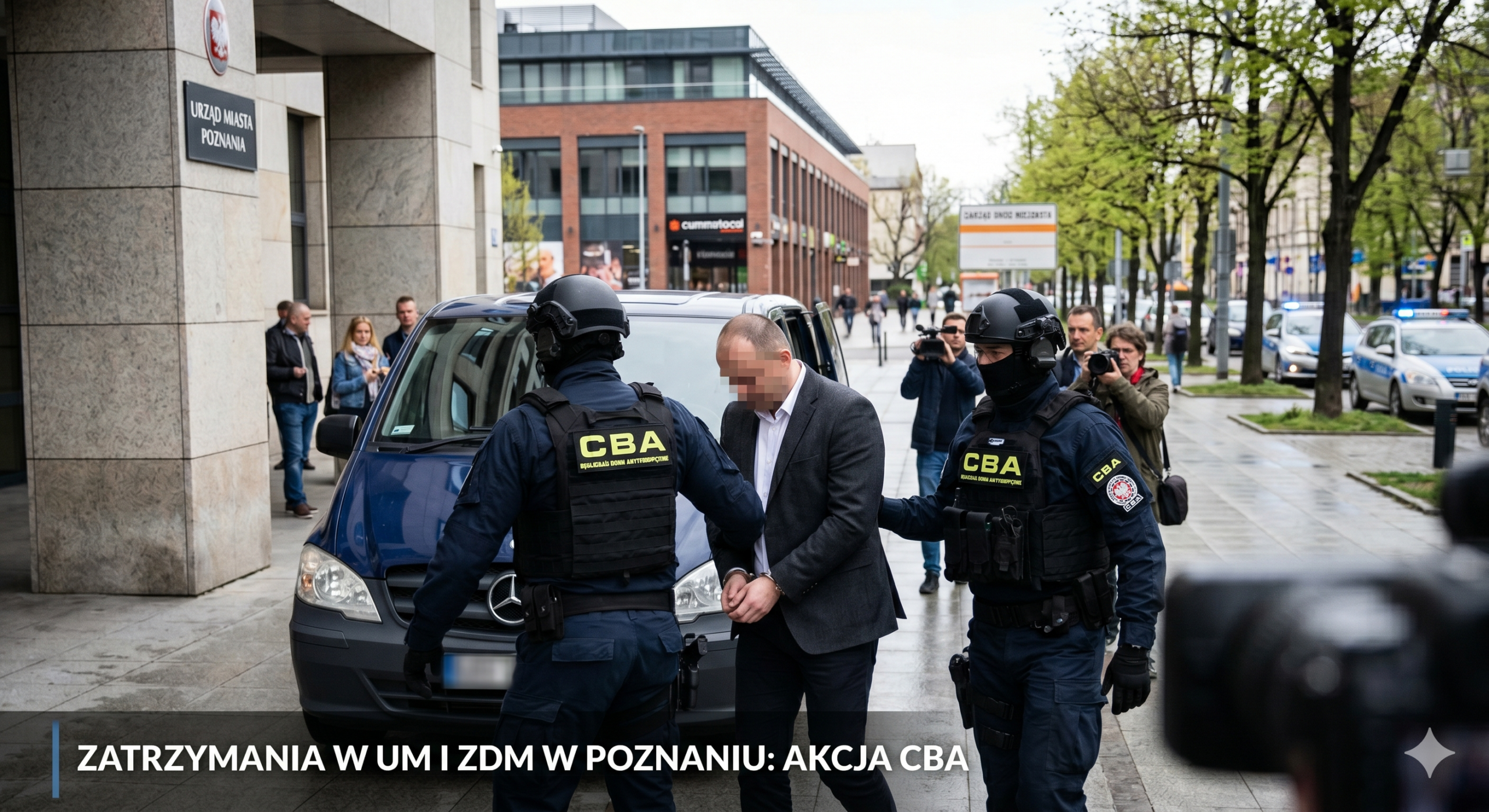 cba zatrzymanie um i zdm w poznaniu