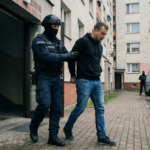 policja zatrzymuje mezczzyzne za narkotyki